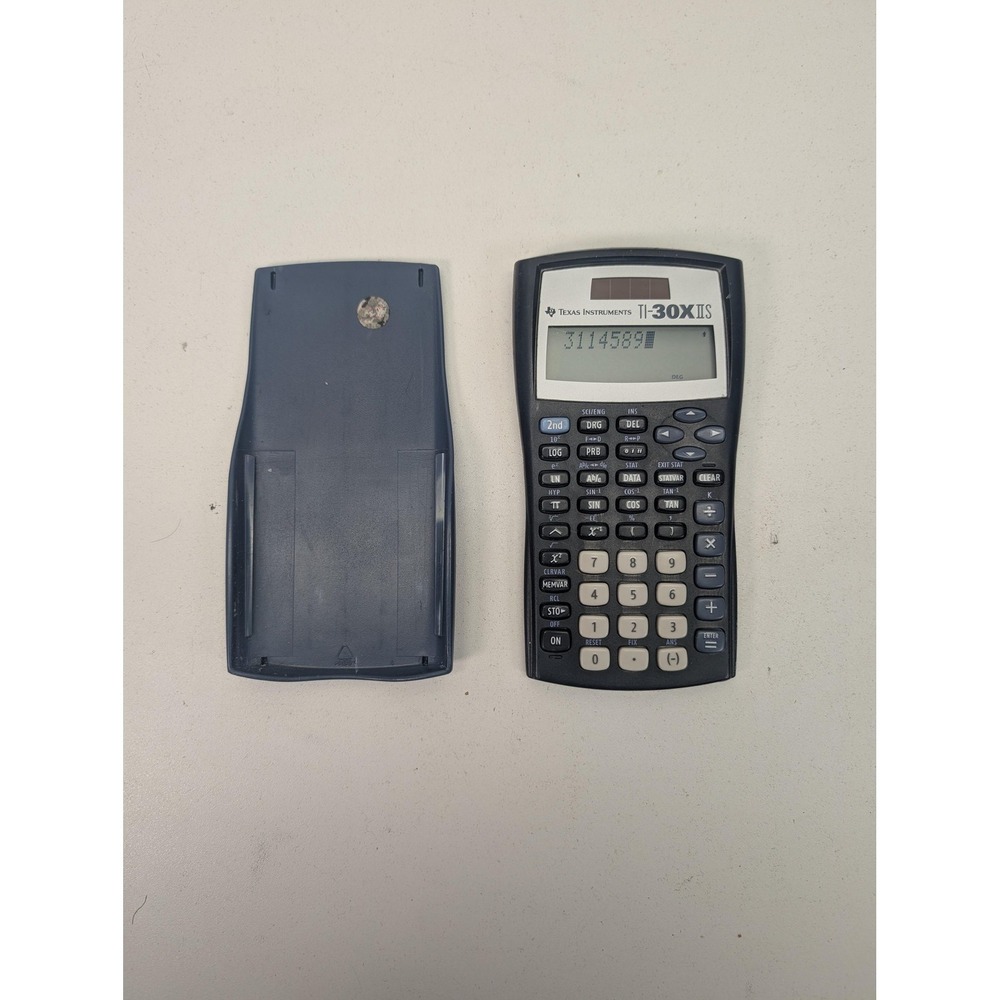 Texas Instruments TI-30XIIS Scientific Calculator Solar‎ Battery Handheld Cover